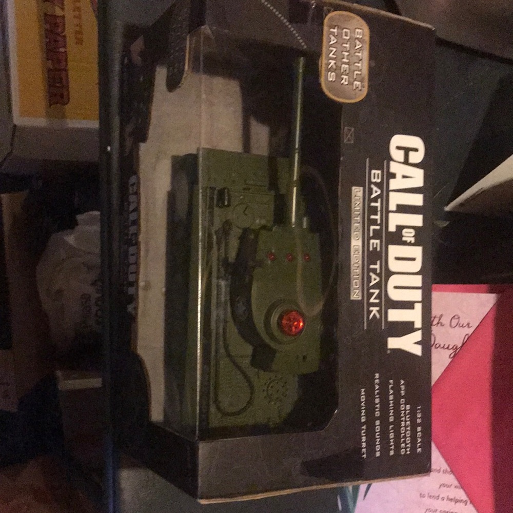 Call of duty battle tank Limited addition new